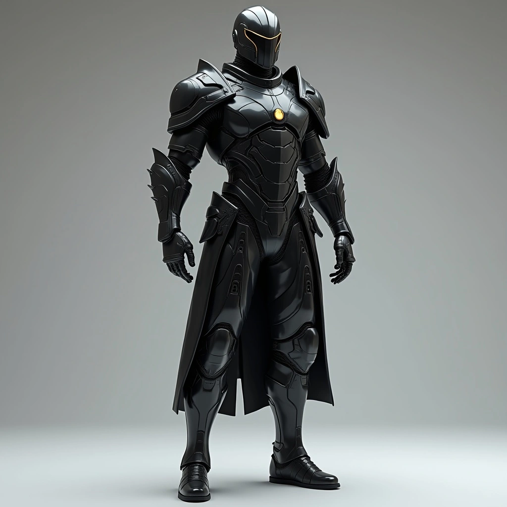 Armored Sleek black Suit