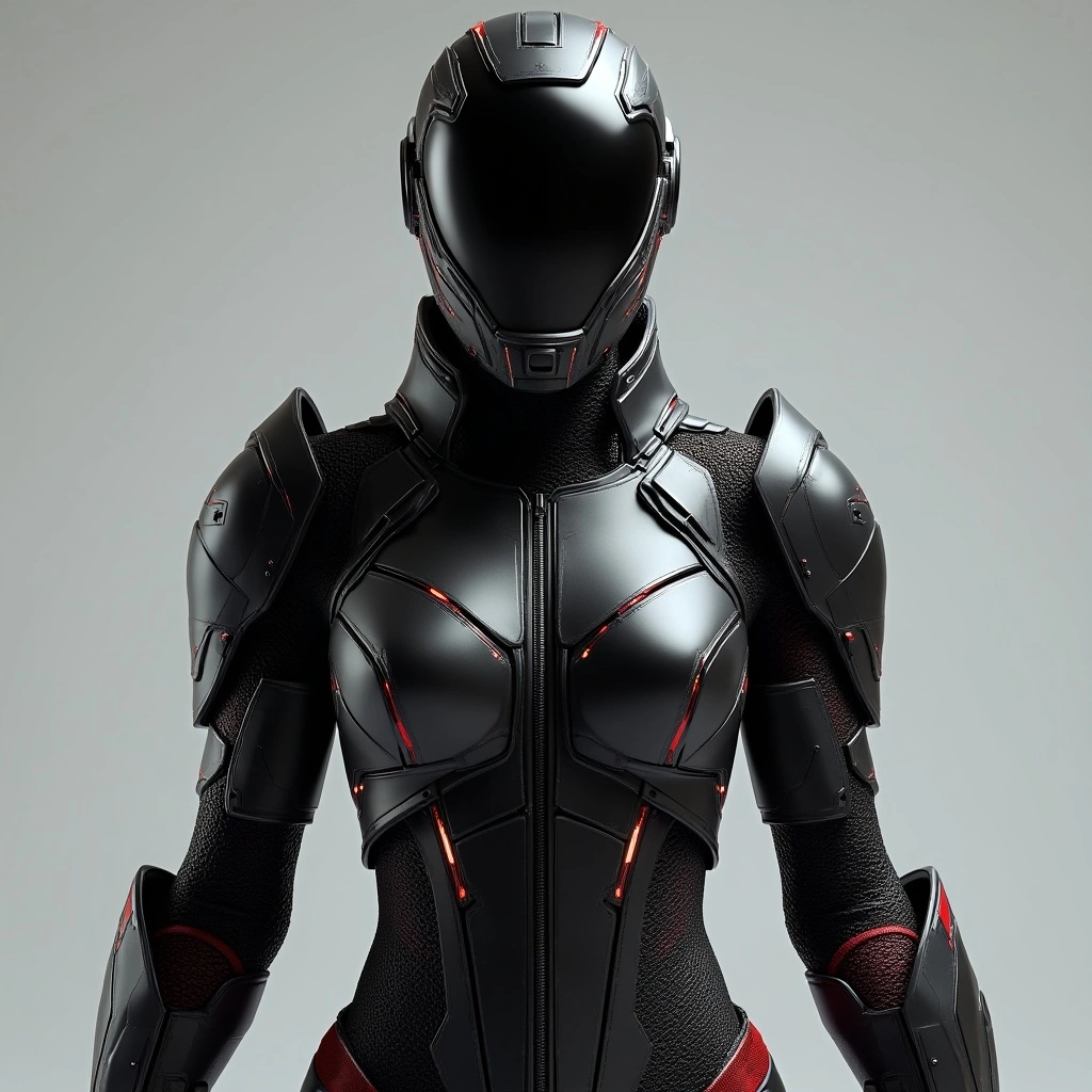 Black Mesh Tactical Suit