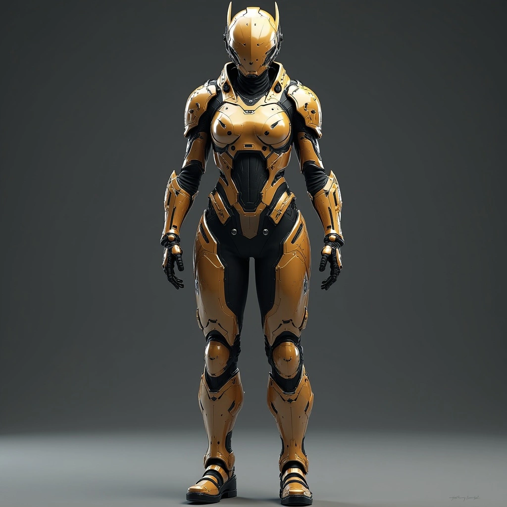 High-tech Lightweight Armor Suit