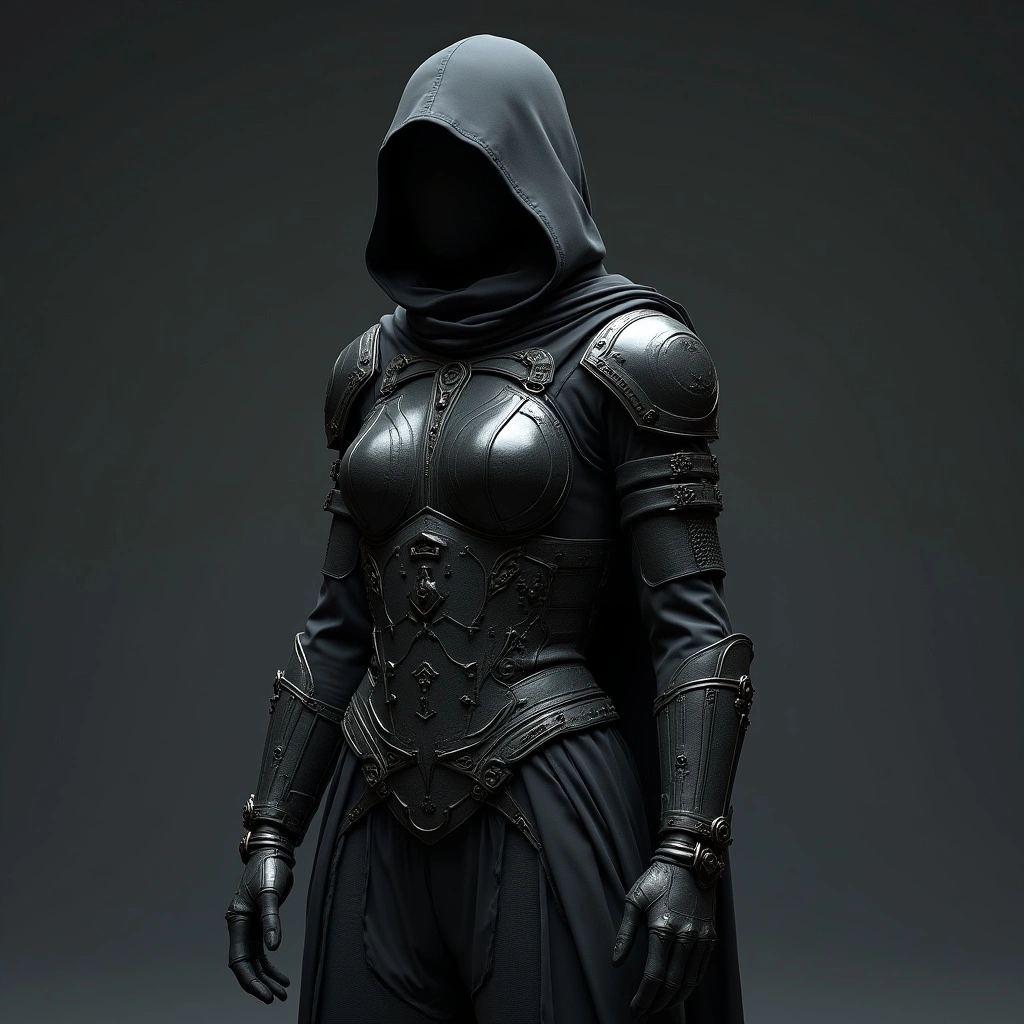 Light body armor integrated into her costume for mobility.