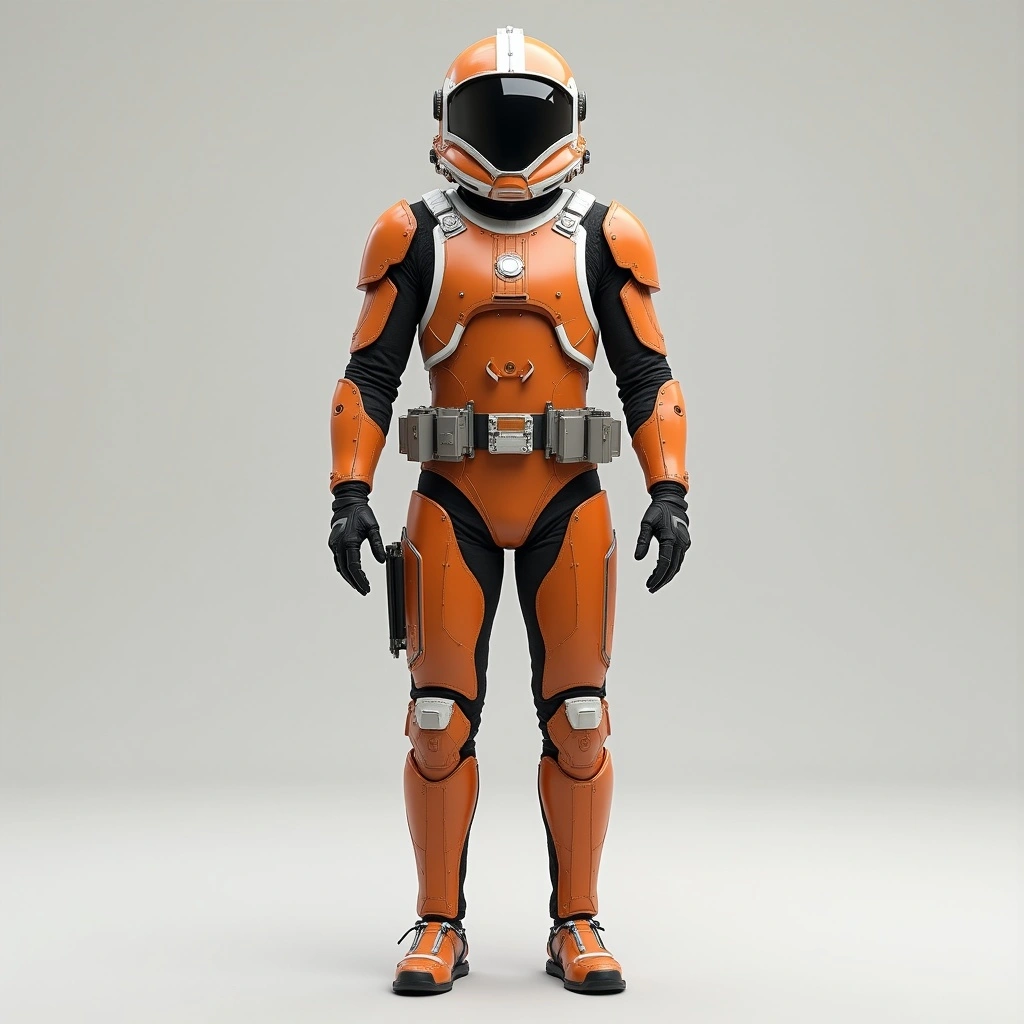 Light flight suit designed to provide mobility while allowing for some protection.