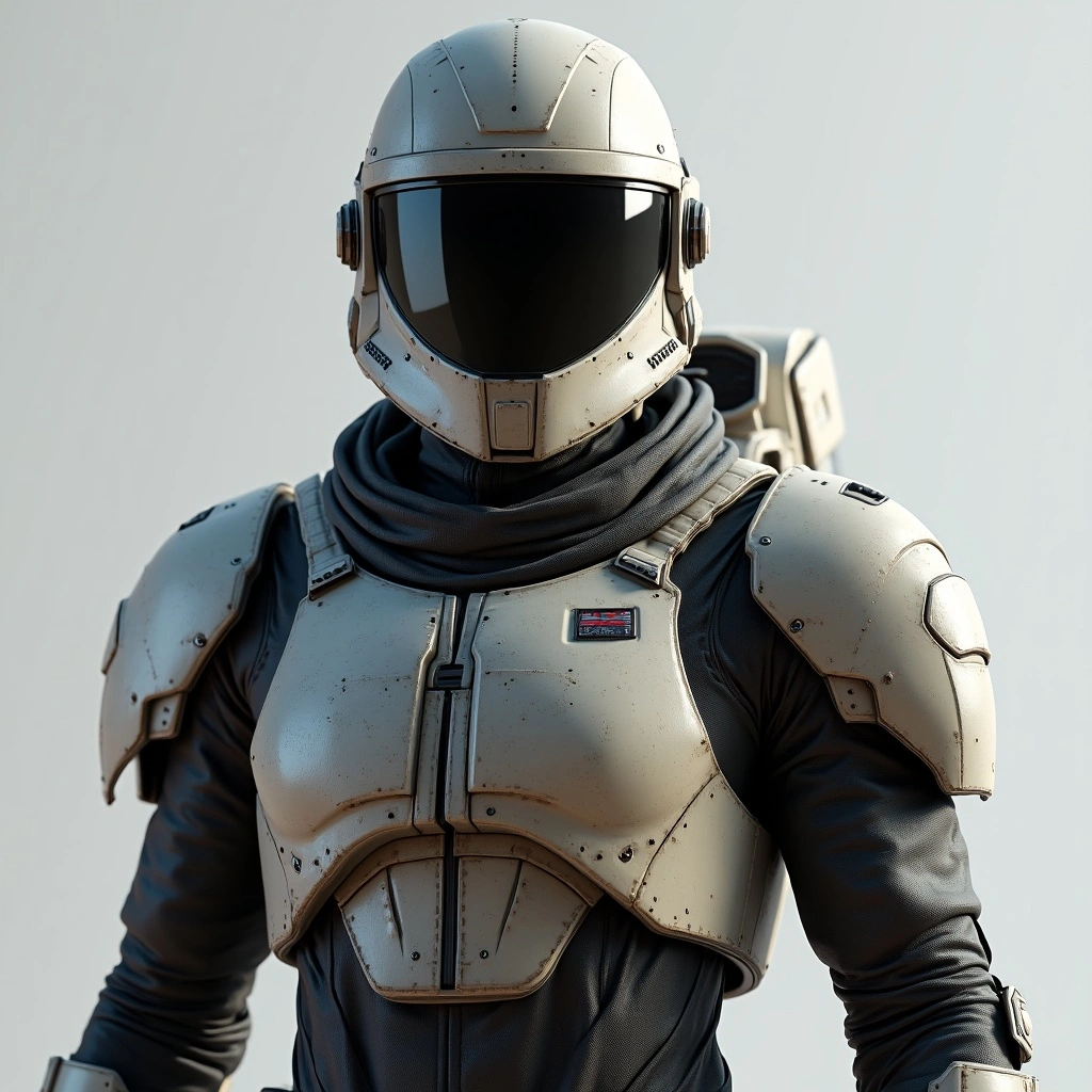 Light Pilot Armor providing basic protection.