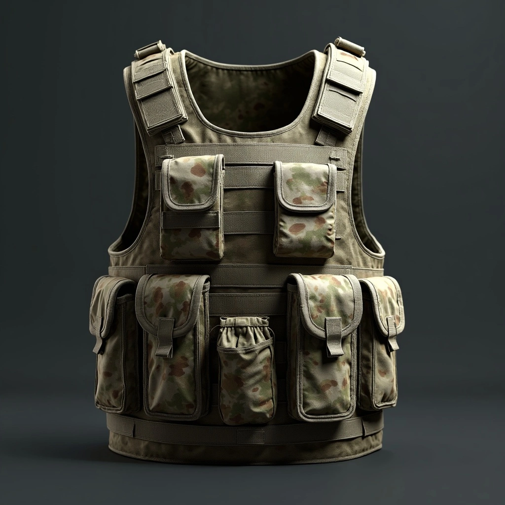 Military Tactical Camouflage Vest