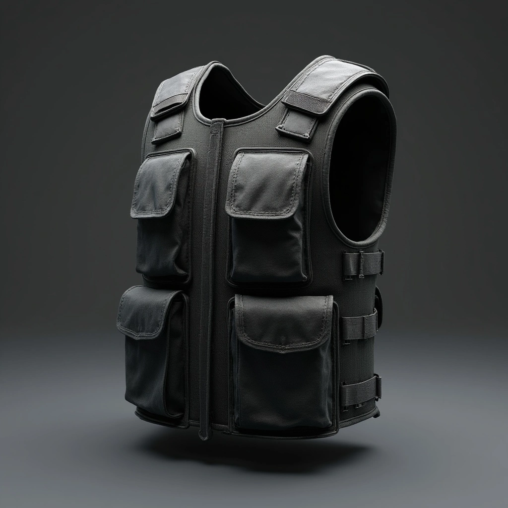 Tactical vest providing protection against minor gunfire.