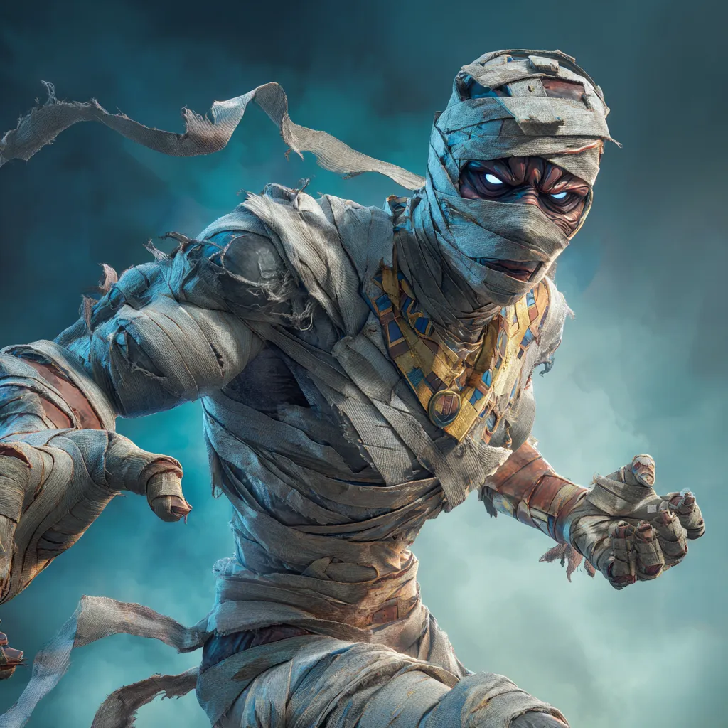 living mummy