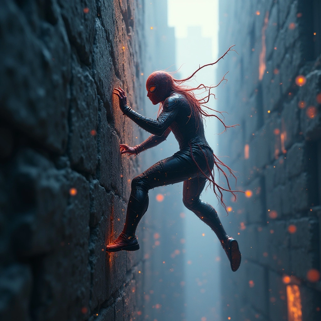 Wall Crawling - Spider