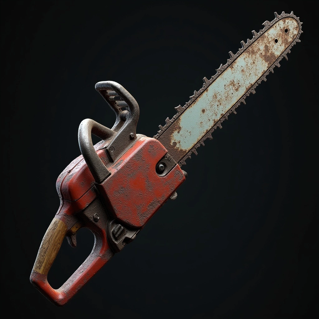 A chainsaw used for both mobility and lethal attacks.