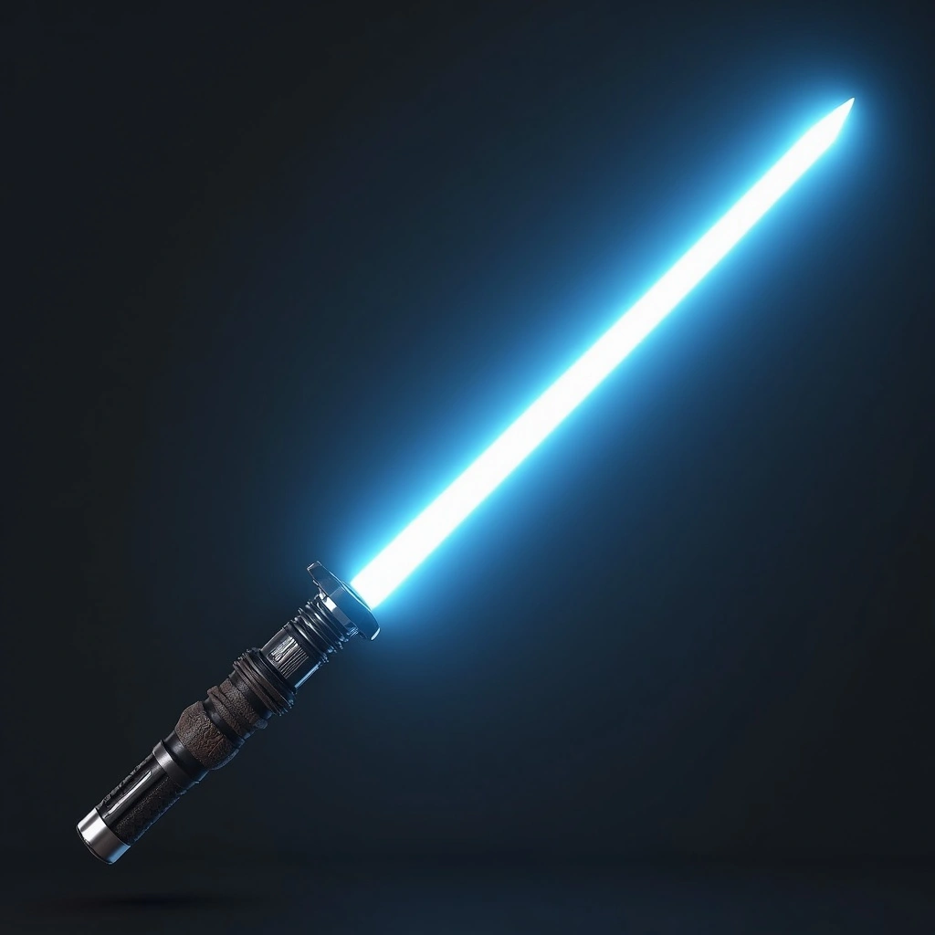 A distinctive lightsaber, representing her ties to the Jedi Order.