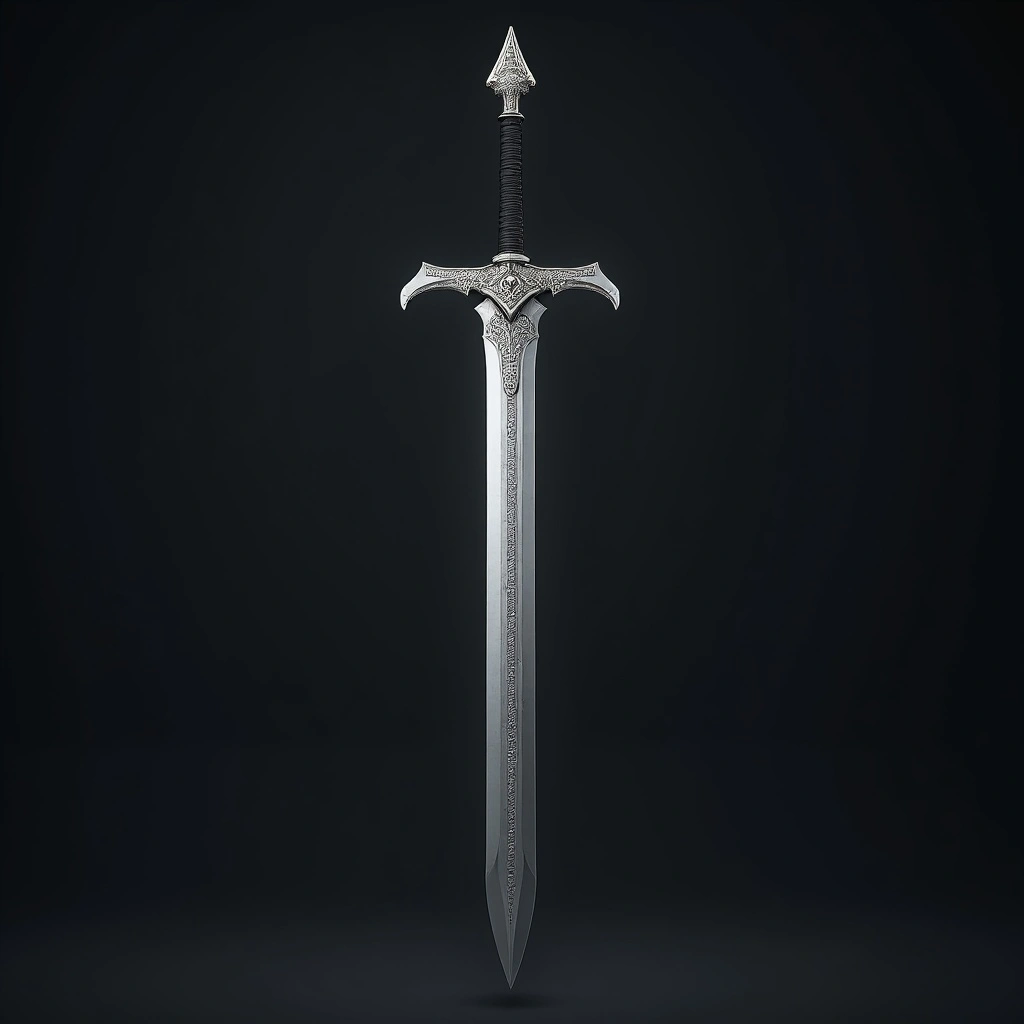 A finely crafted sword known for its sharp edge and balance.
