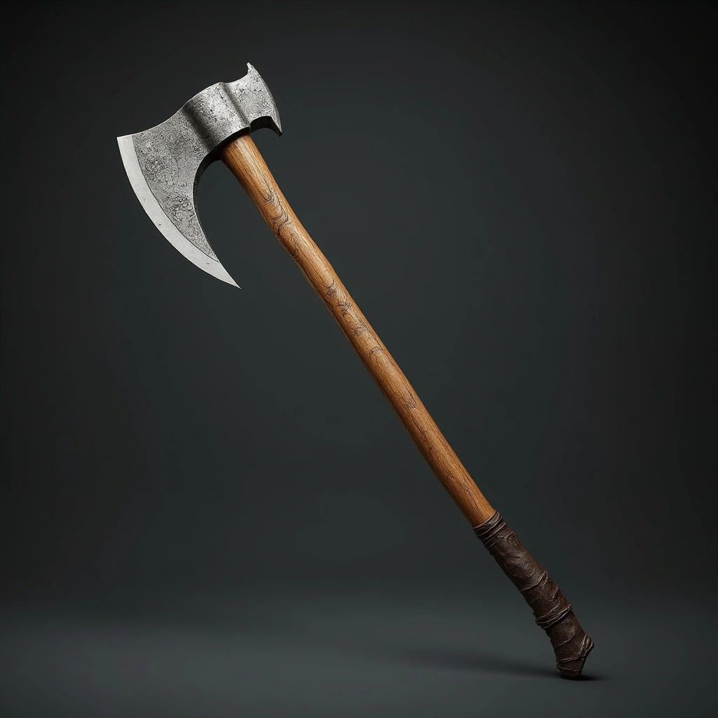 A hatchet used for throwing at survivors, designed for lethal precision.