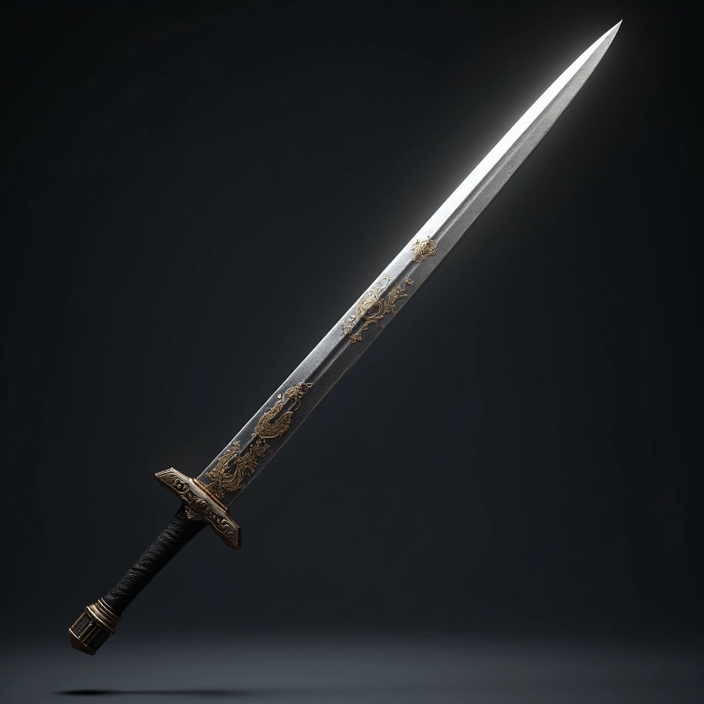 A legendary sword with a long blade known for its reach and lethality.