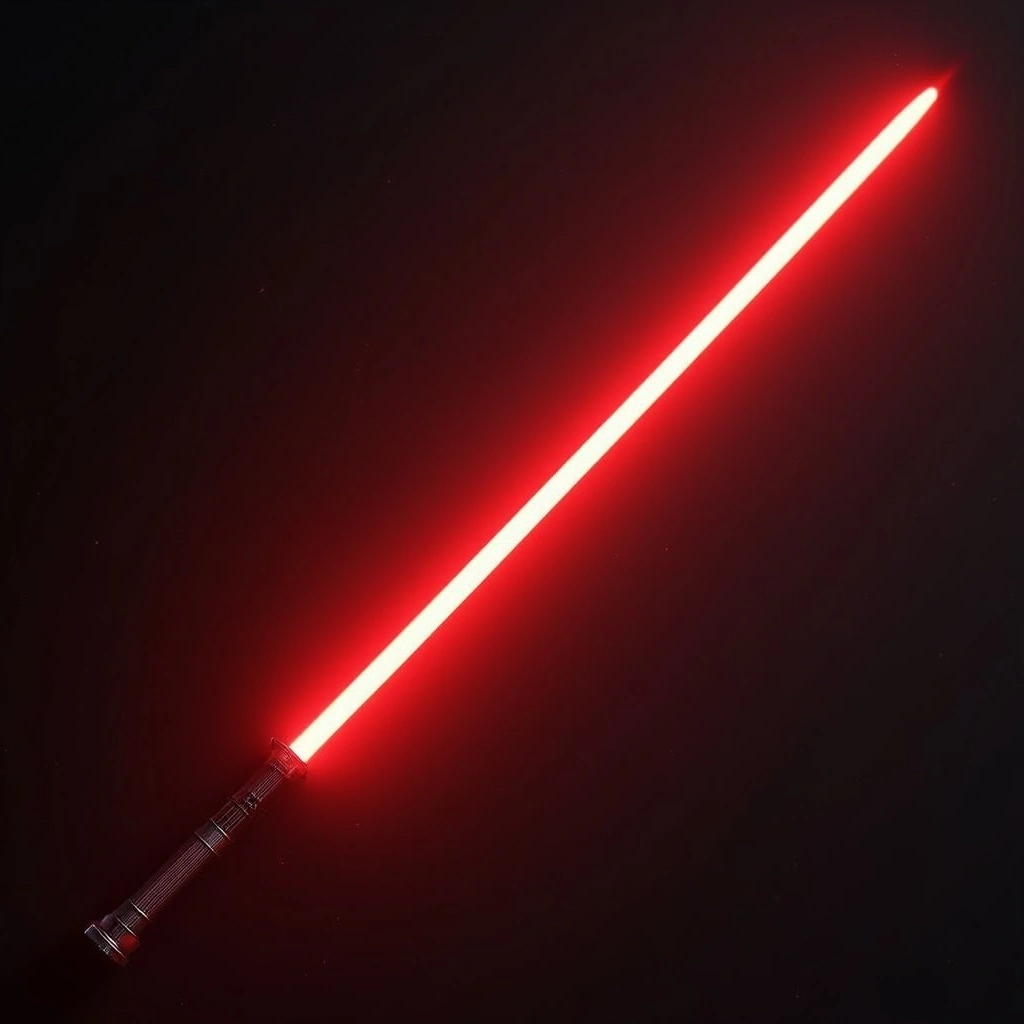 Double-bladed lightsaber.