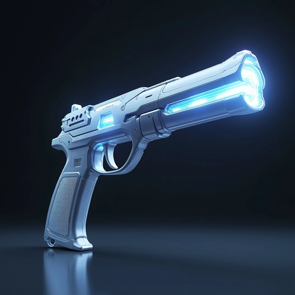 Futuristic Energy Blaster - Ranged weapon