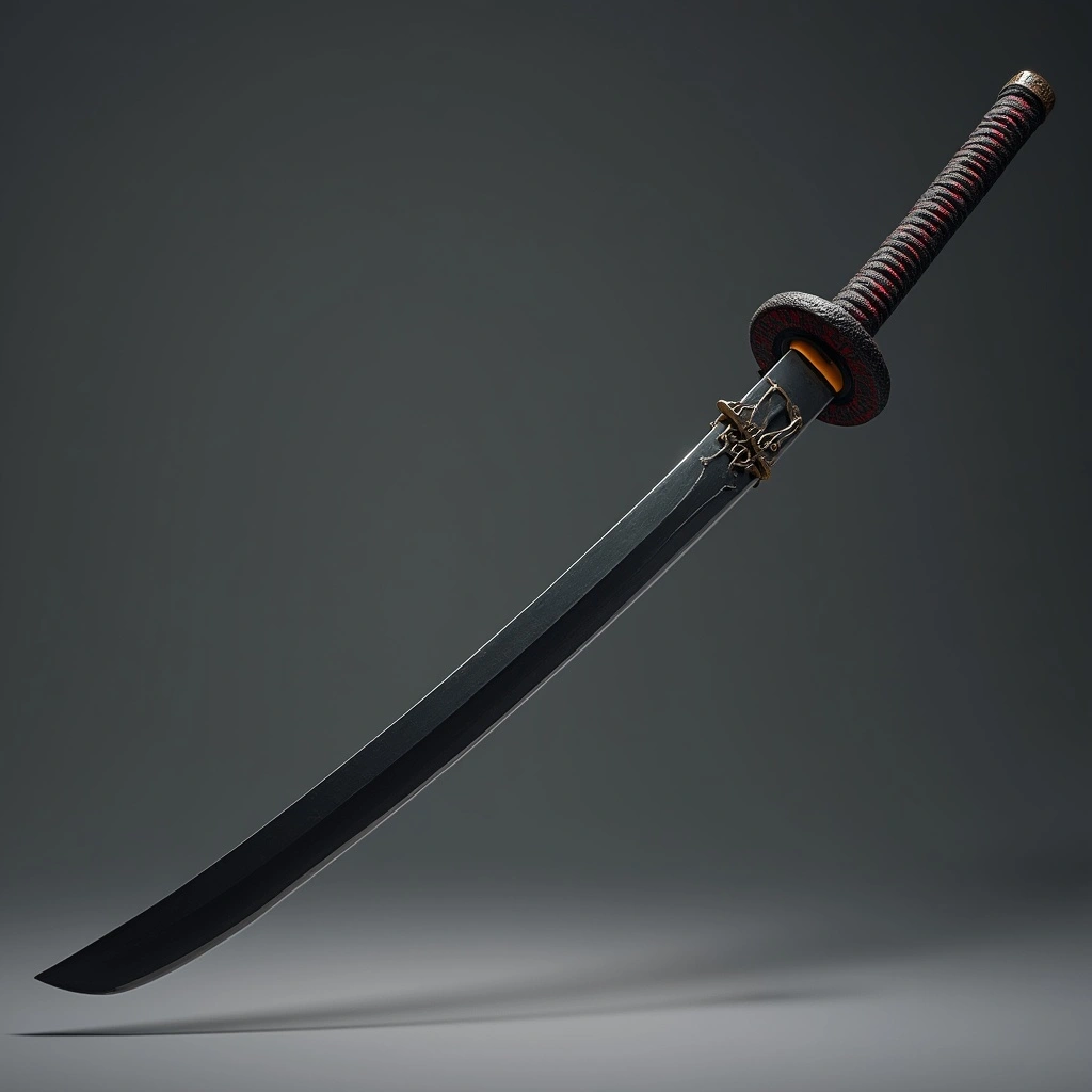 Katana for combat.