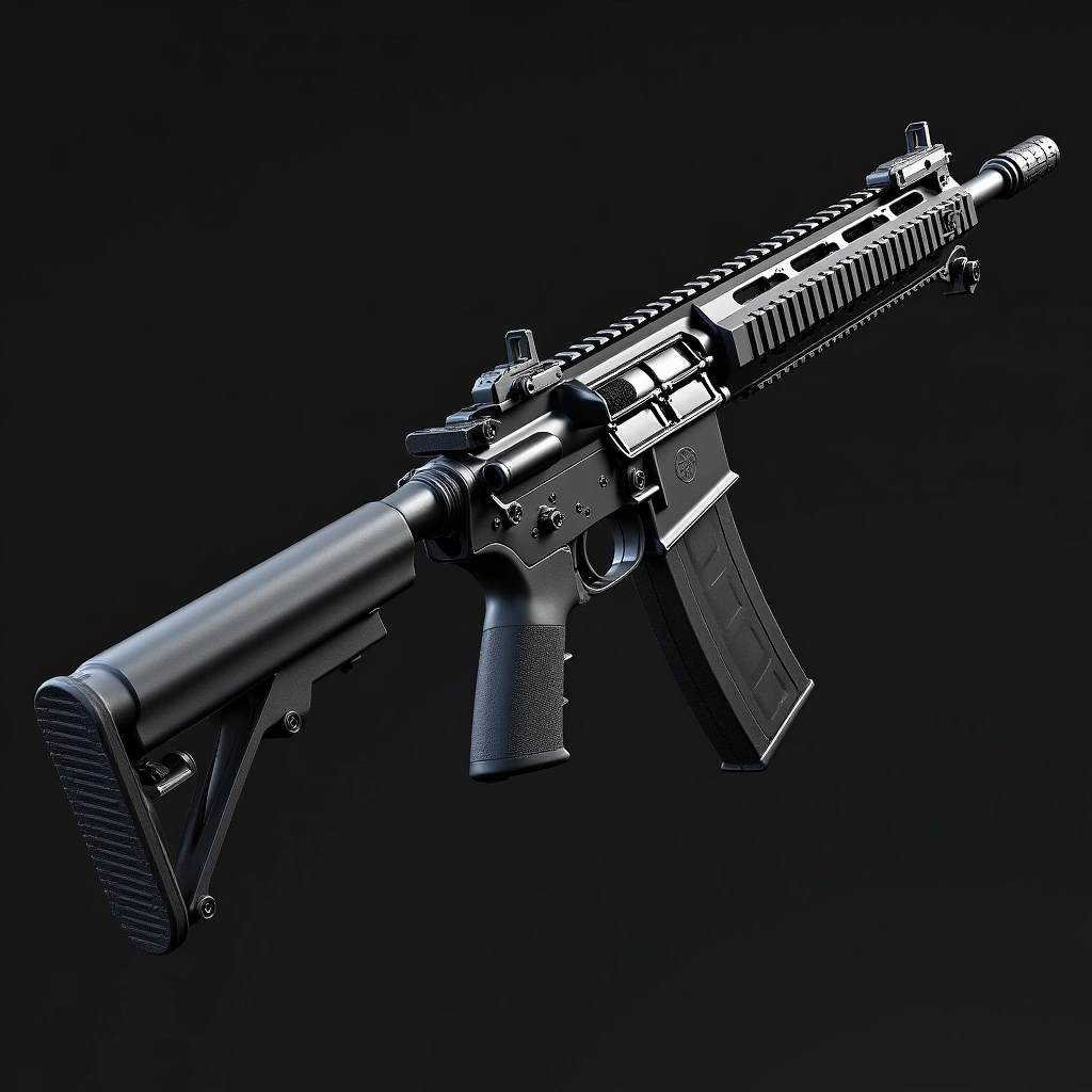 M4 Carbine, a versatile assault rifle allowing adaptability in various situations.