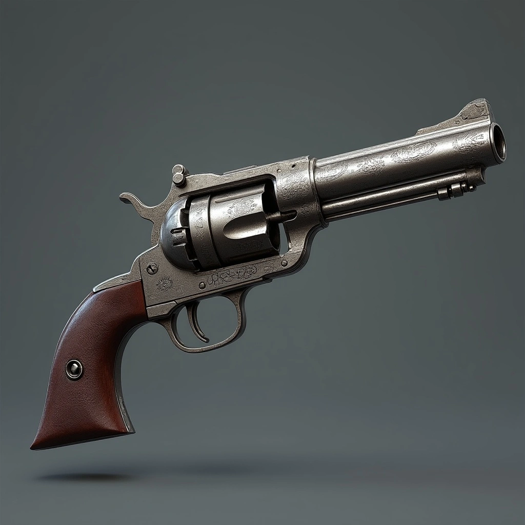 Powerful firearm renowned for precision.