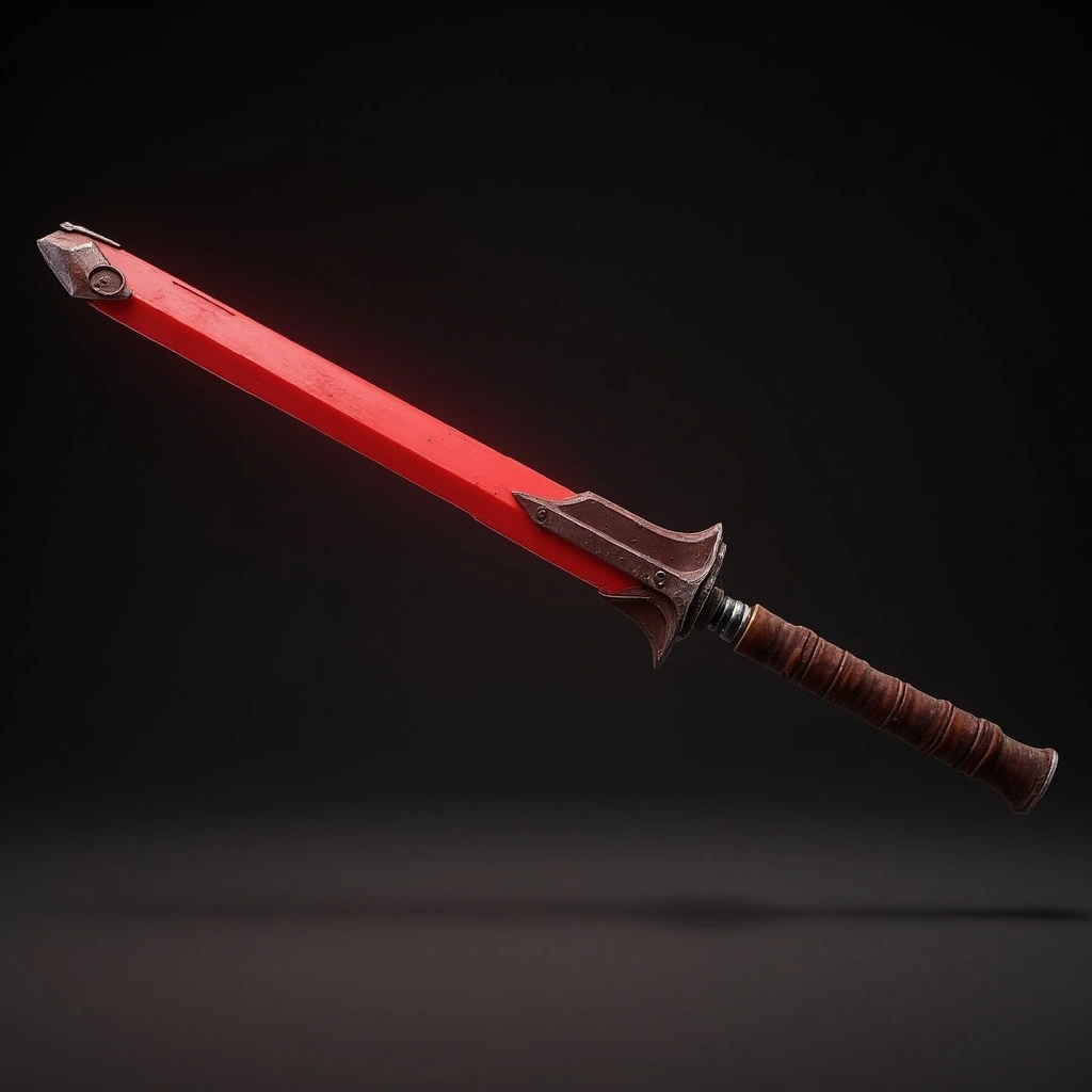 Signature weapon for combat and acrobatics.