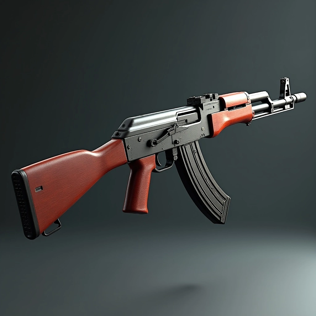 Soviet-make assault rifle.