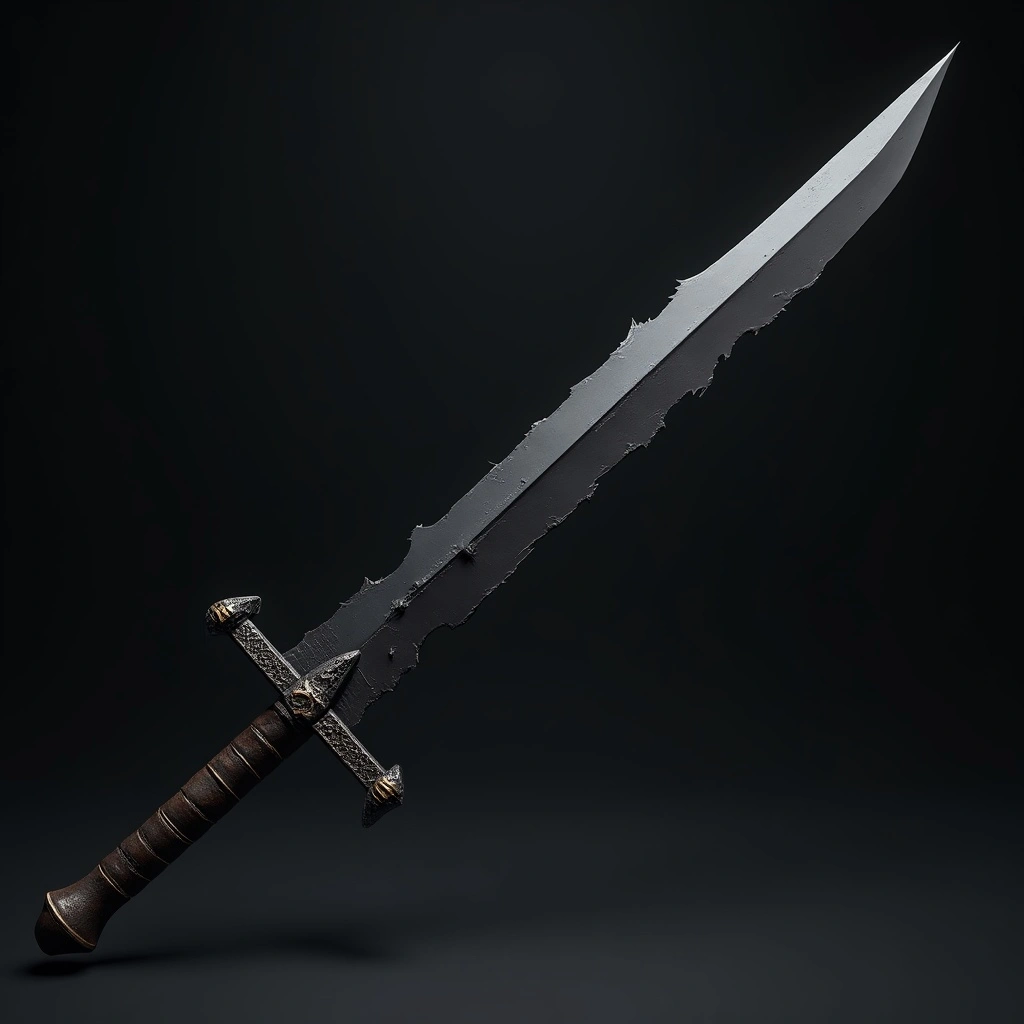 Standard blade used in various confrontations.