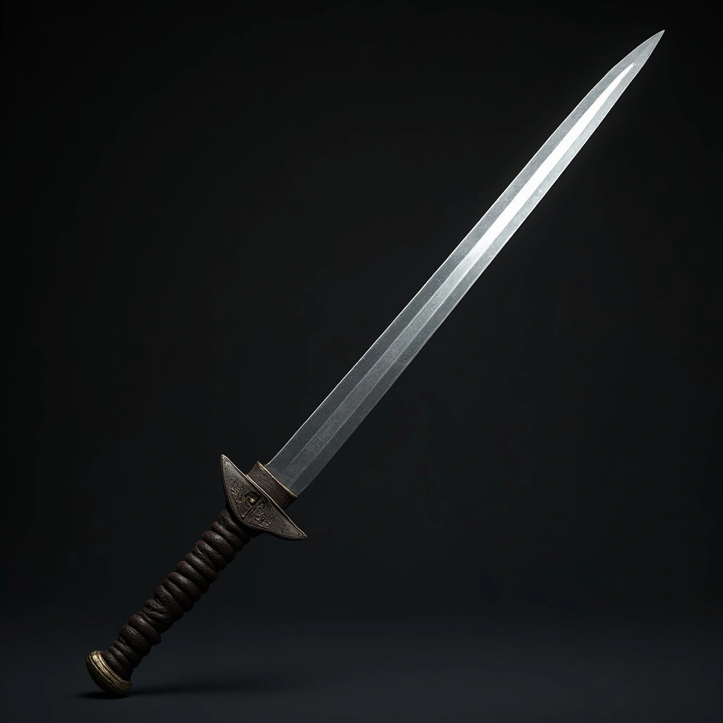 Standard ninja sai blades, excellent for close combat and disarming opponents.