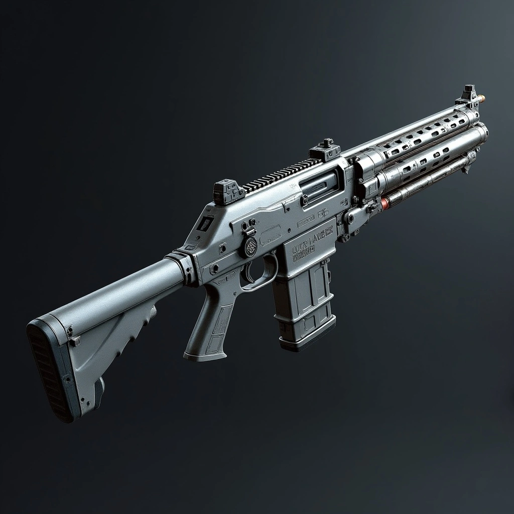 Triple Barrel Blaster Rifle